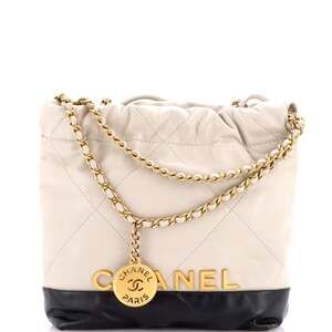 Chanel 22 Chain Hobo Quilted Calfskin #251844C47B